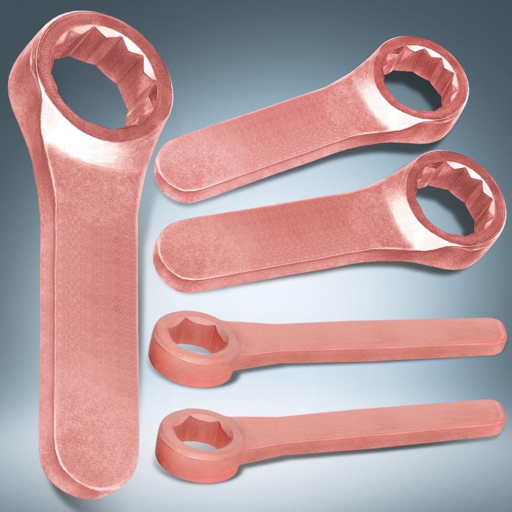 Ключи накидные омеднённые