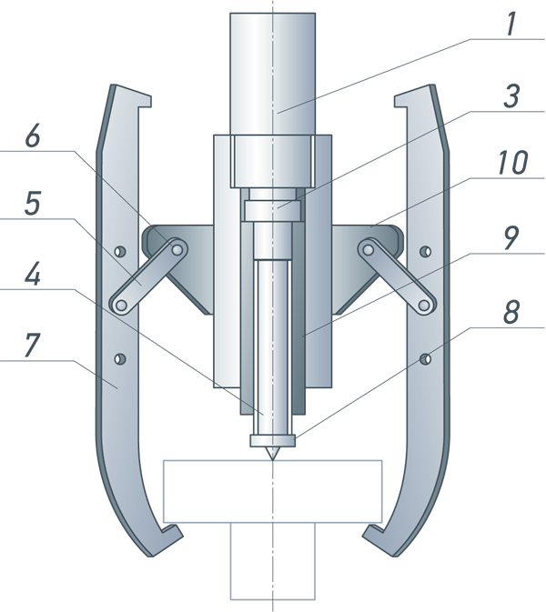 Схема съёмника СГУ-20-140